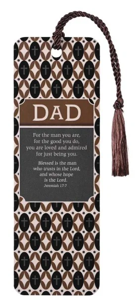 Tassel Bookmark Dad Blessed Is The Man