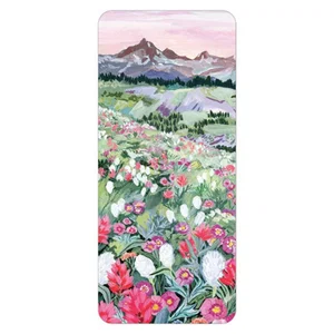 Bookmark - Flowers and Mountains