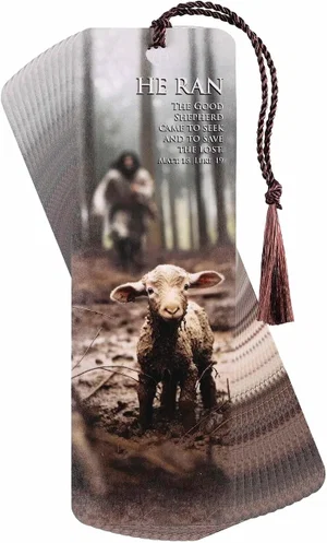 Tassel Bookmark He Ran Matthew 18:12-14