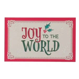 Pass Around Cards Joy to the World Luke 2:10