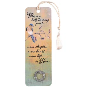 Tassel Coin Bookmark A New Chapter Heart
