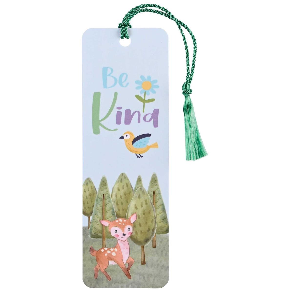 Image of Tassel Bookmark Deer Be Kind To Another