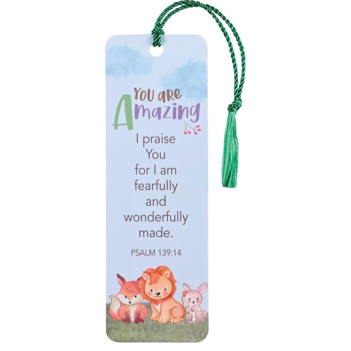 Image of Tassel Bookmark Animals Fearfully Made