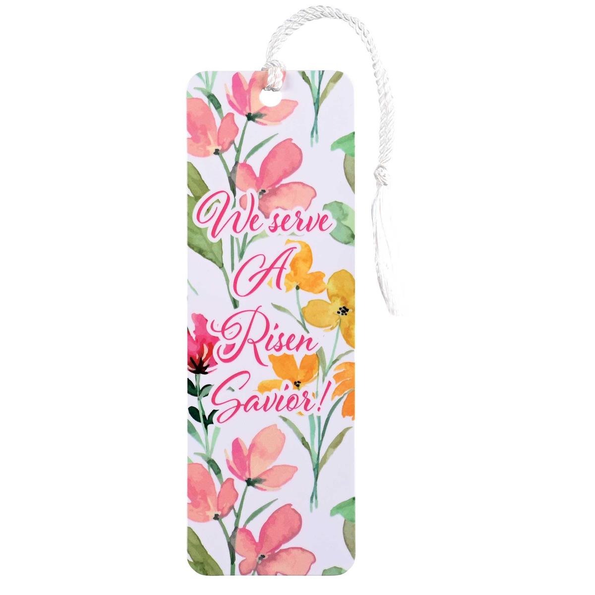 Image of Tassel Bookmark We Serve A Risen Saviour