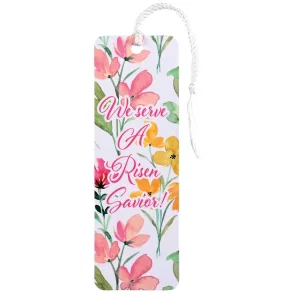 Tassel Bookmark We Serve A Risen Savior