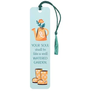 Bookmark Value Floral You Soul Shall Be
