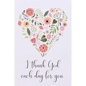 Itty Bitty Card I Thank God Each Day For