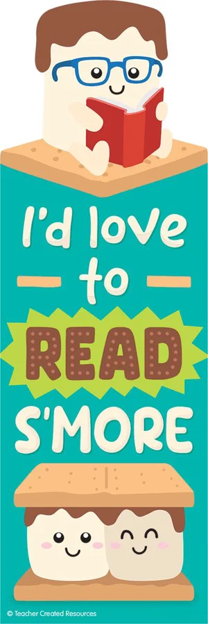 S’mores Smelly Bookmarks