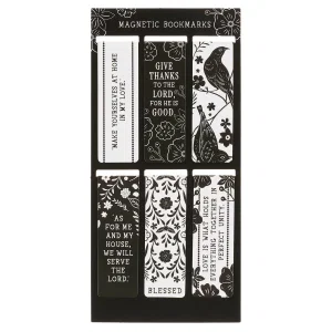 Magnetic Bookmark Set As for me and my House