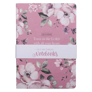 Trust in the Lord Medium Notebook Set: Proverbs 3:5