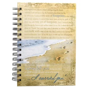Footprints Wirebound Journal