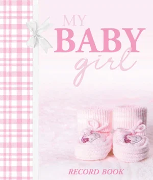 Plaid My Baby Girl Record Book