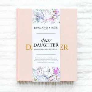 Dear Daughter: A Childhood Prayer Journal and Keepsake Book - Pink