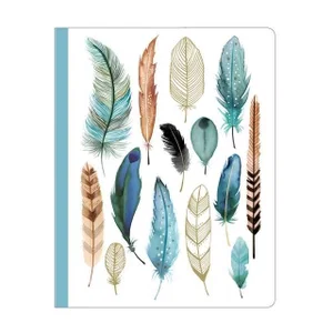 Notebook Feathers Deluxe Spiral