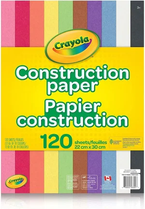 Construction Paper Pad 120 sheets