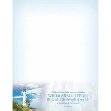 Lighthouse Writing Paper 8.5" x 11"