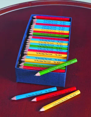 Pencil -Pew - O Worship The Lord
