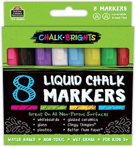 Liquid Chalk Markers 8-Pack