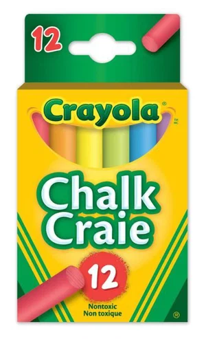 Chalk Coloured 12 pc