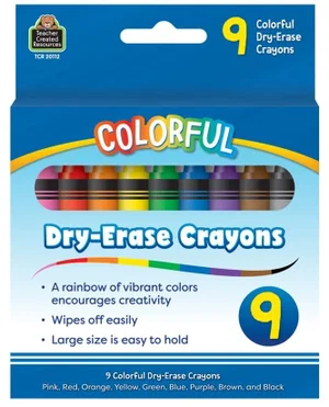 Colourful Dry-Erase Crayons