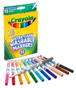 Markers Washable Original Fine 12's
