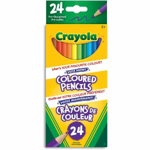 Pencils Coloured 24's Crayola