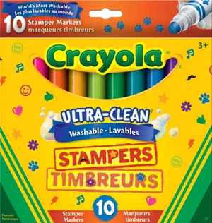 Markers Washable Stampers 10's
