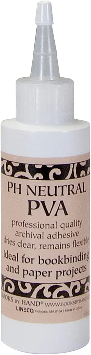 Book Glue Neutral pH Adhesive, Acid-Free 4 oz