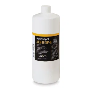 Book Glue Neutral pH Adhesive, Acid-Free 1 qt