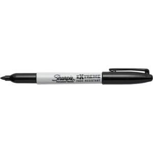 Sharpie Permanent Black Marker 2pk