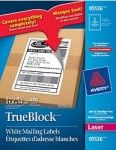 Shipping Labels 5.5x8.5 White 200/box