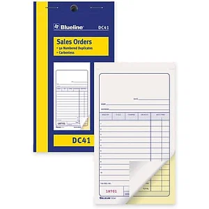 Sales Order Book 50 Duplicate 3-1/2" x 6-1/2""