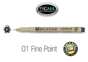 Pen-Pigma Micron Pen (01) Black