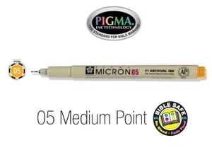 Pen-Pigma Micron Pen (05) Orange