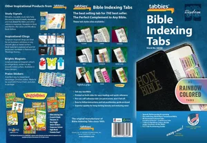 Bible Tabs Rainbow Colour Old & New Testament