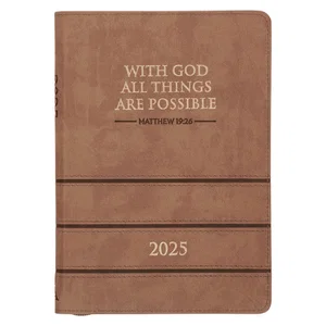 2025 Executive Planner All Things Matt. 19:26
