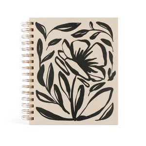 12 Month Undated Planner - Magnolia Design - Spiral