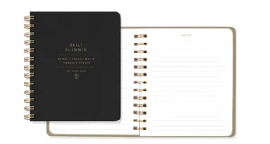 Daily Planner Standard Black