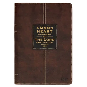 2027 Executive Planner A Man's Heart Prov. 16:9