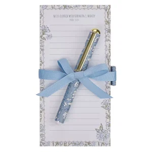 Magnetic Shopping List w/pen Strength And Dignity Prov. 31:25