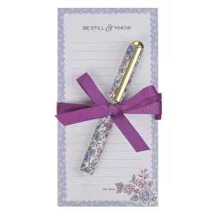 Magnetic Shopping List w/pen Be Still And Know Ps. 46:10