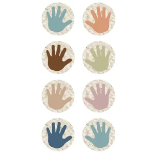 Everyone is Welcome Helping Hands Mini Stickers