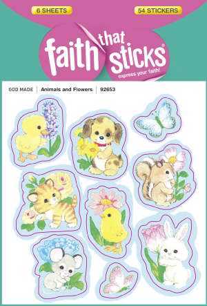 Animals & Flowers -Faith That Sticks