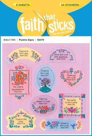 Psalms Signs -Faith That Sticks