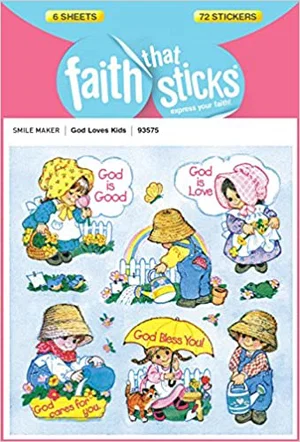 God Loves Kids -Faith That Sticks
