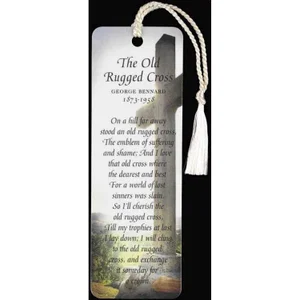 Bookmark Tassel The Old Rugged Cross