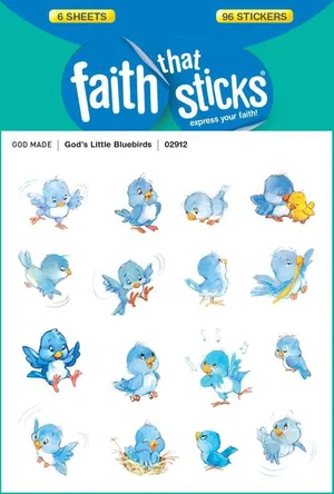 God's Little Bluebirds -Faith That Sticks