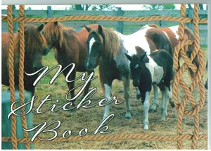 My Sticker Album - Ponies - Collector's Album