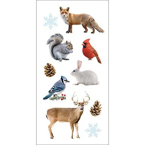 Stickers Winter Animals