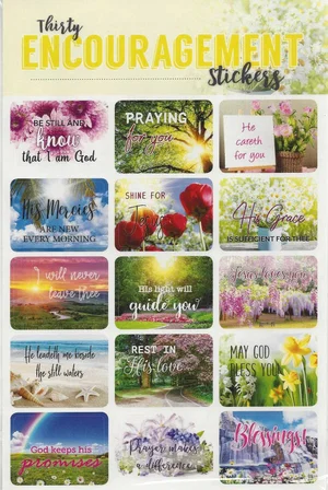Stickers Thirty Encouragement